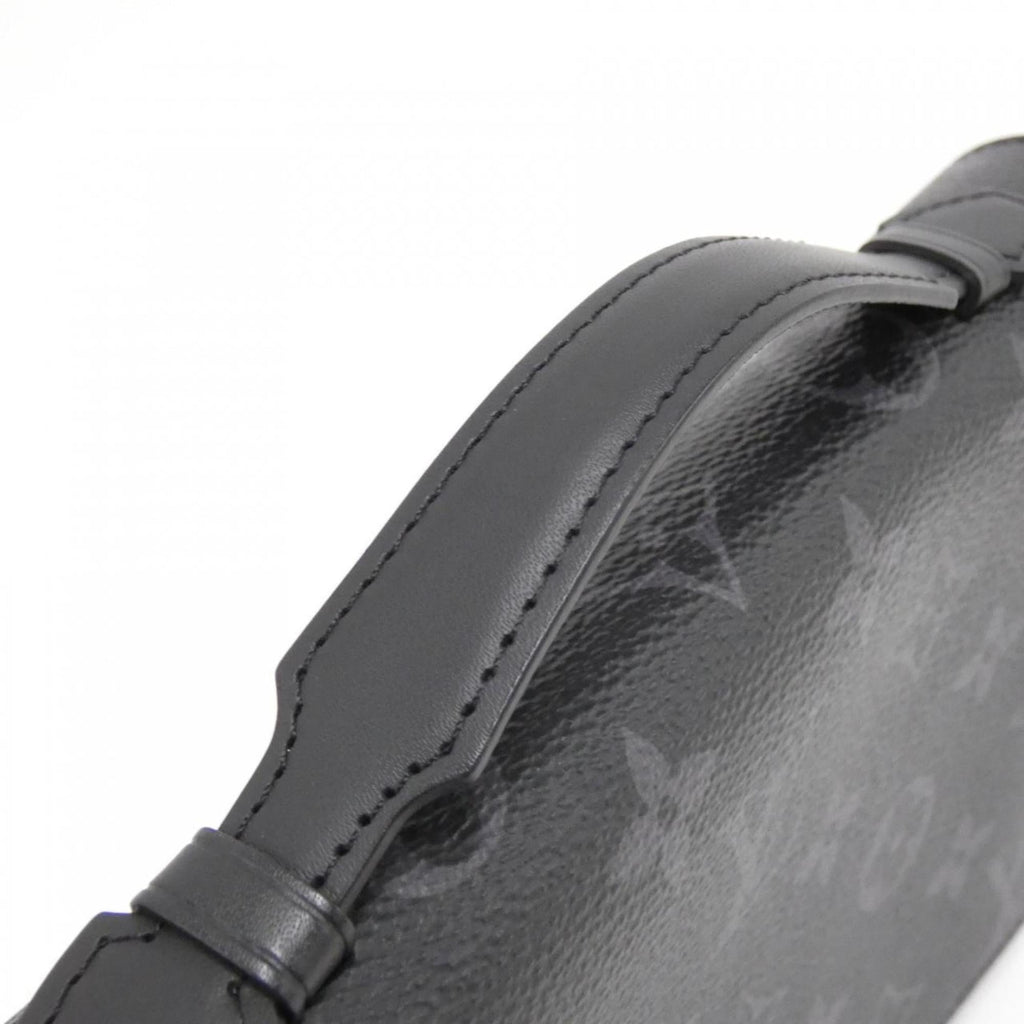 Louis Vuitton Black Coated Canvas Long Wallet (Bi-Fold) (Pre-Owned)