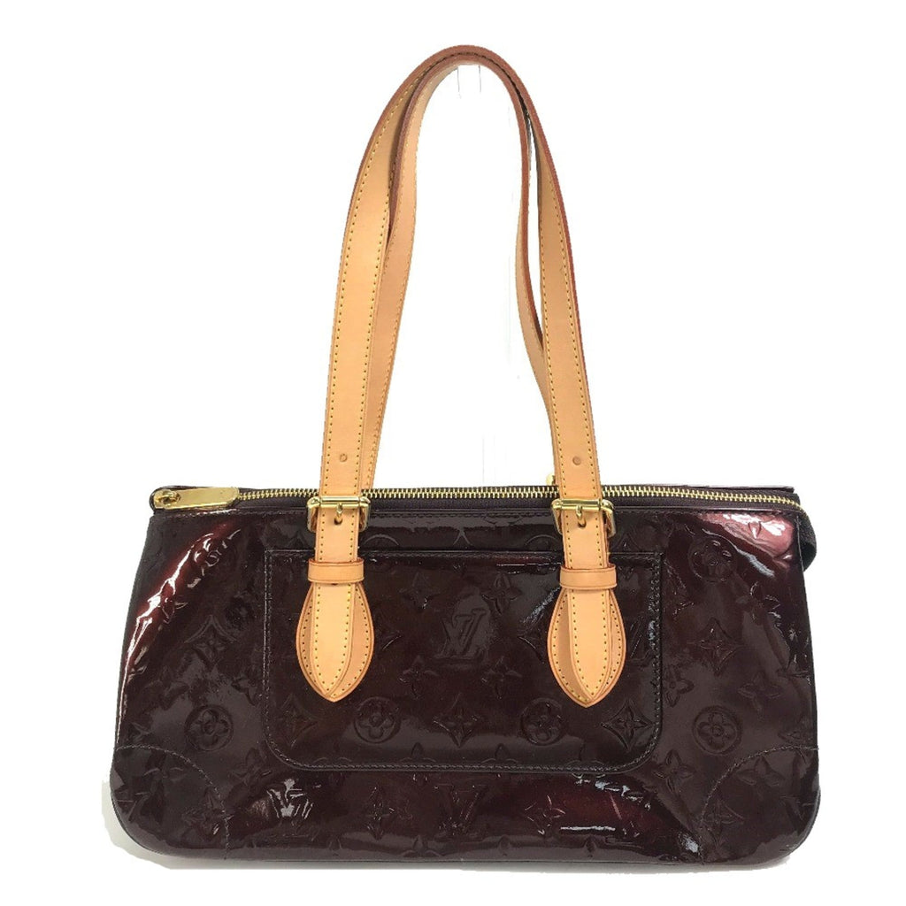 Louis Vuitton Red Leather Shoulder Bag (Pre-Owned)