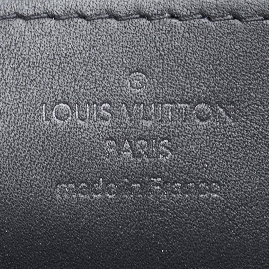 Louis Vuitton Damier Infini Black Onyx Pvc Leather Long Wallet (Bi-Fold) (Pre-Owned)