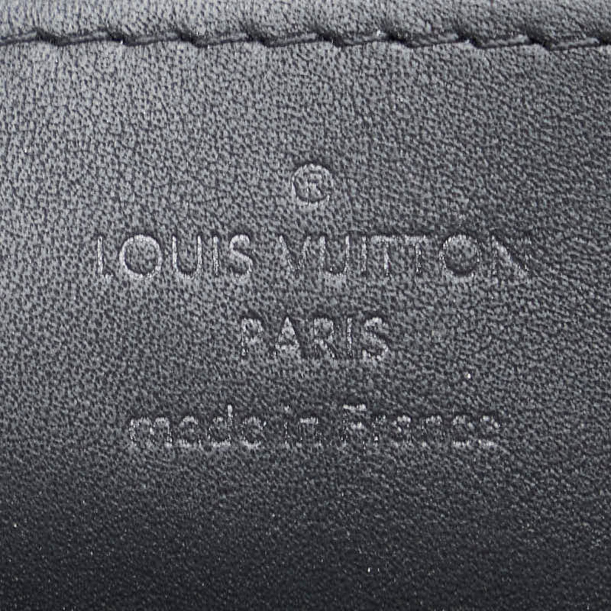 Louis Vuitton Damier Infini Black Onyx Pvc Leather Long Wallet (Bi-Fold) (Pre-Owned)