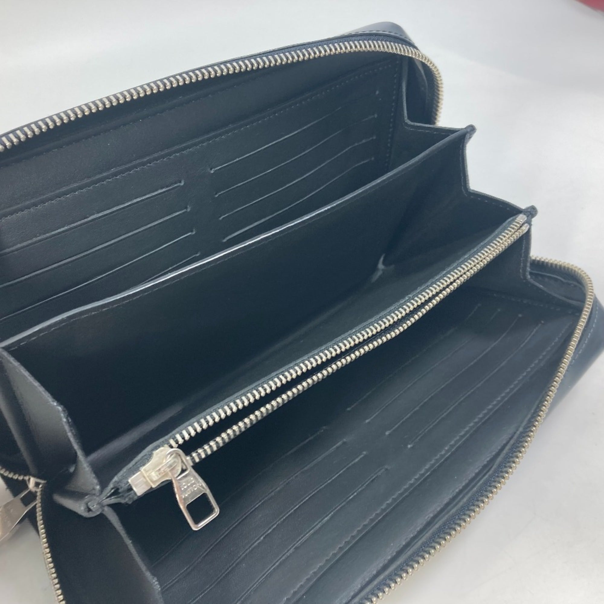 Louis Vuitton Damier Cobalt Navy Long Wallet (Bi-Fold) (Pre-Owned)