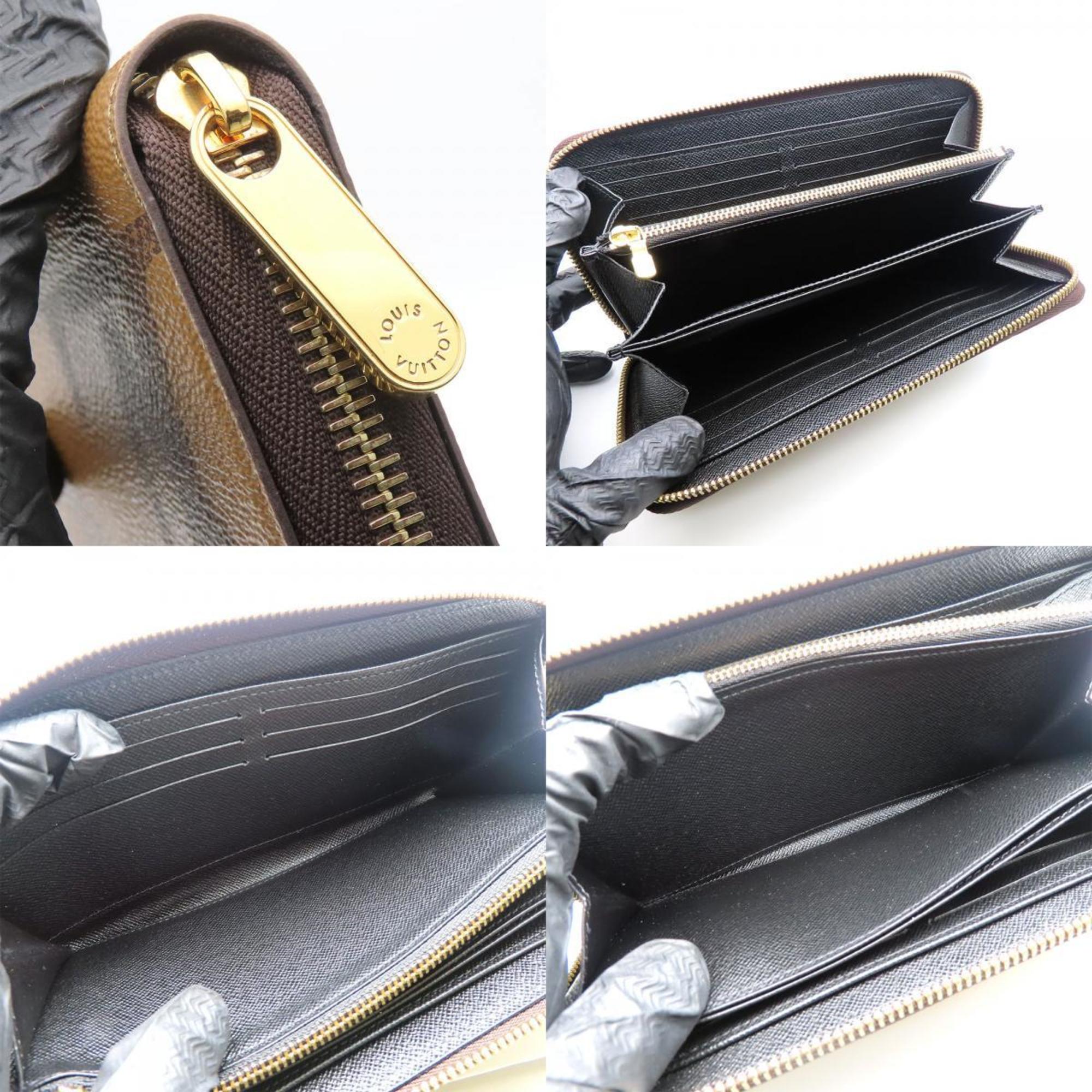Louis Vuitton Brown Monogram Reverse Long Wallet (Bi-Fold) (Pre-Owned)