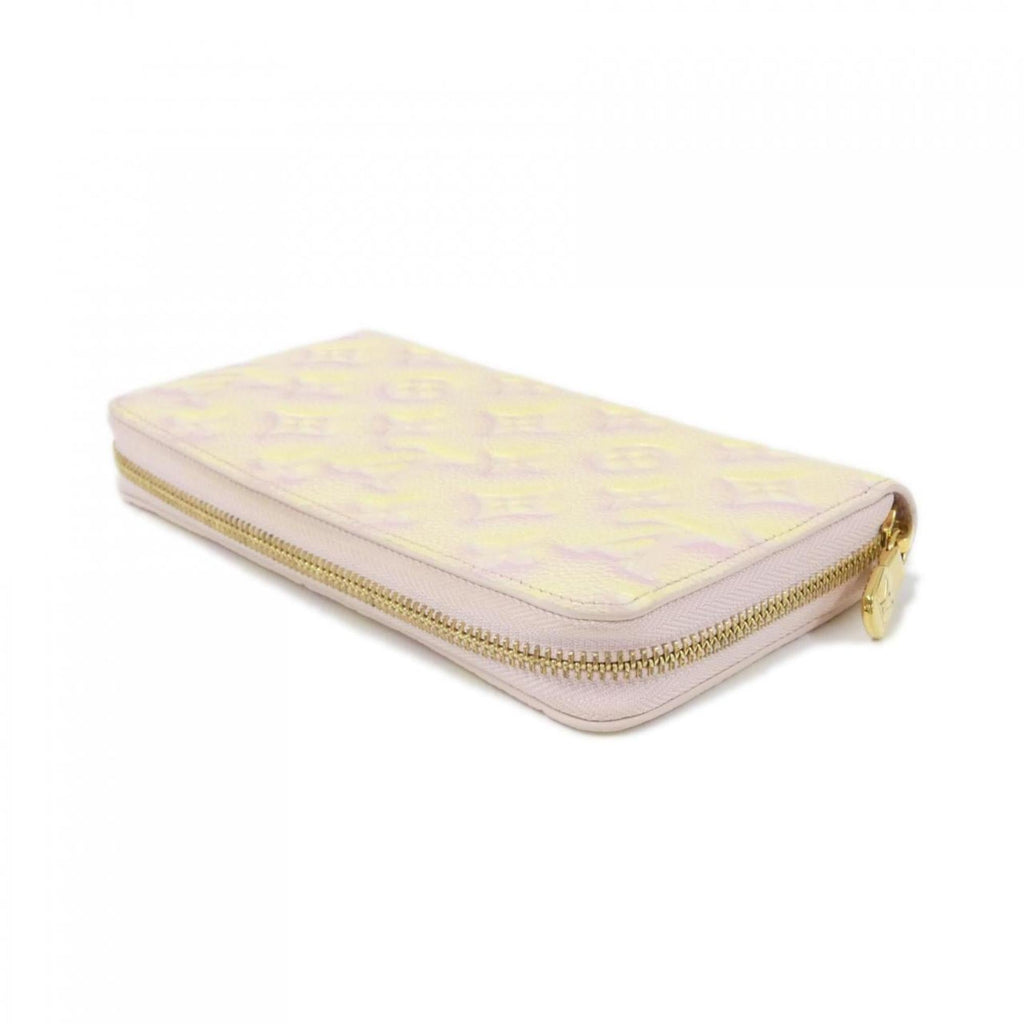 Louis Vuitton Light Pink Leather Long Wallet (Bi-Fold) (Pre-Owned)