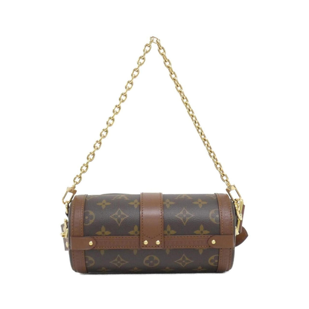 Louis Vuitton Monogram Marron Coated Canvas Shoulder Bag (Pre-Owned)