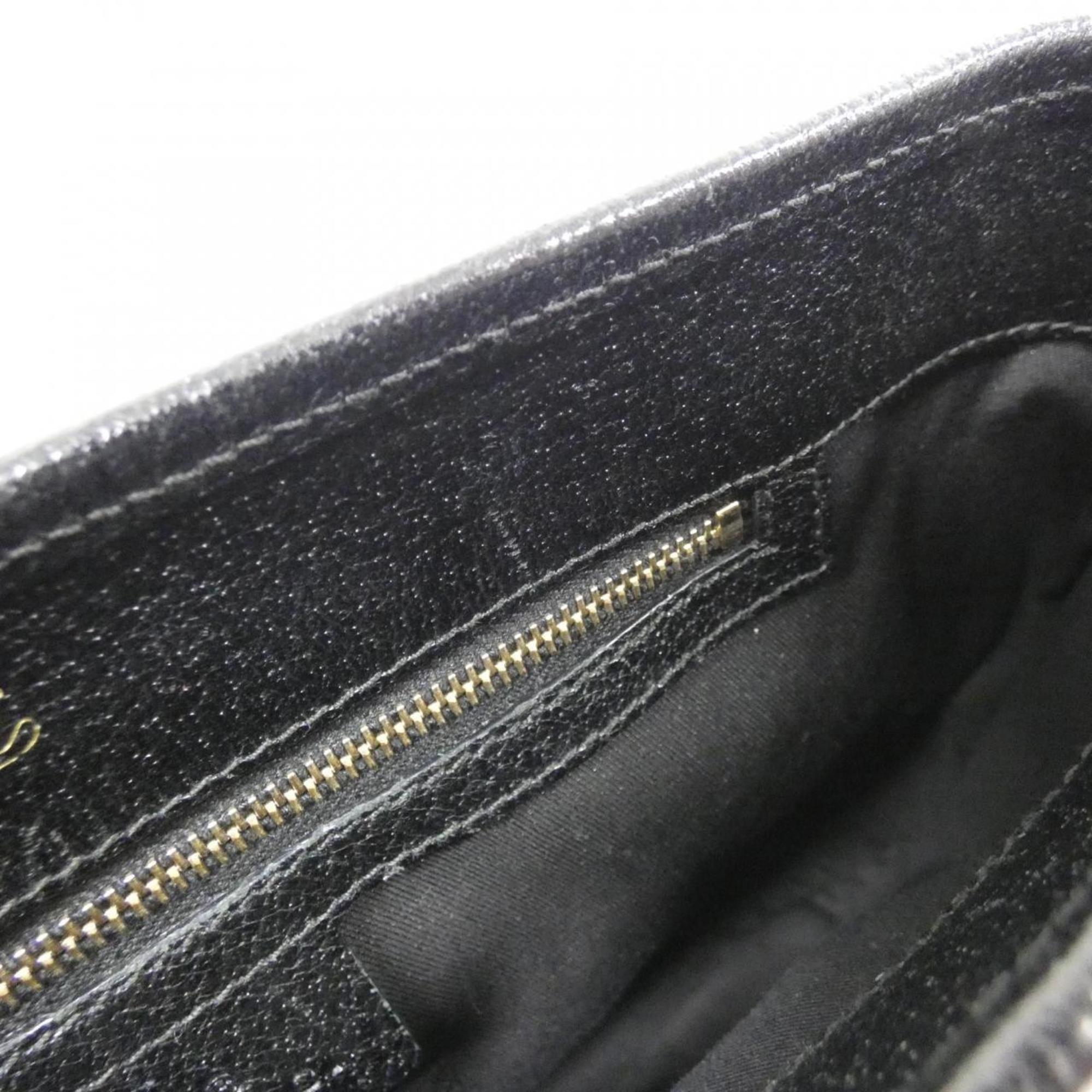 Gucci Black Canvas Handbag (Pre-Owned)