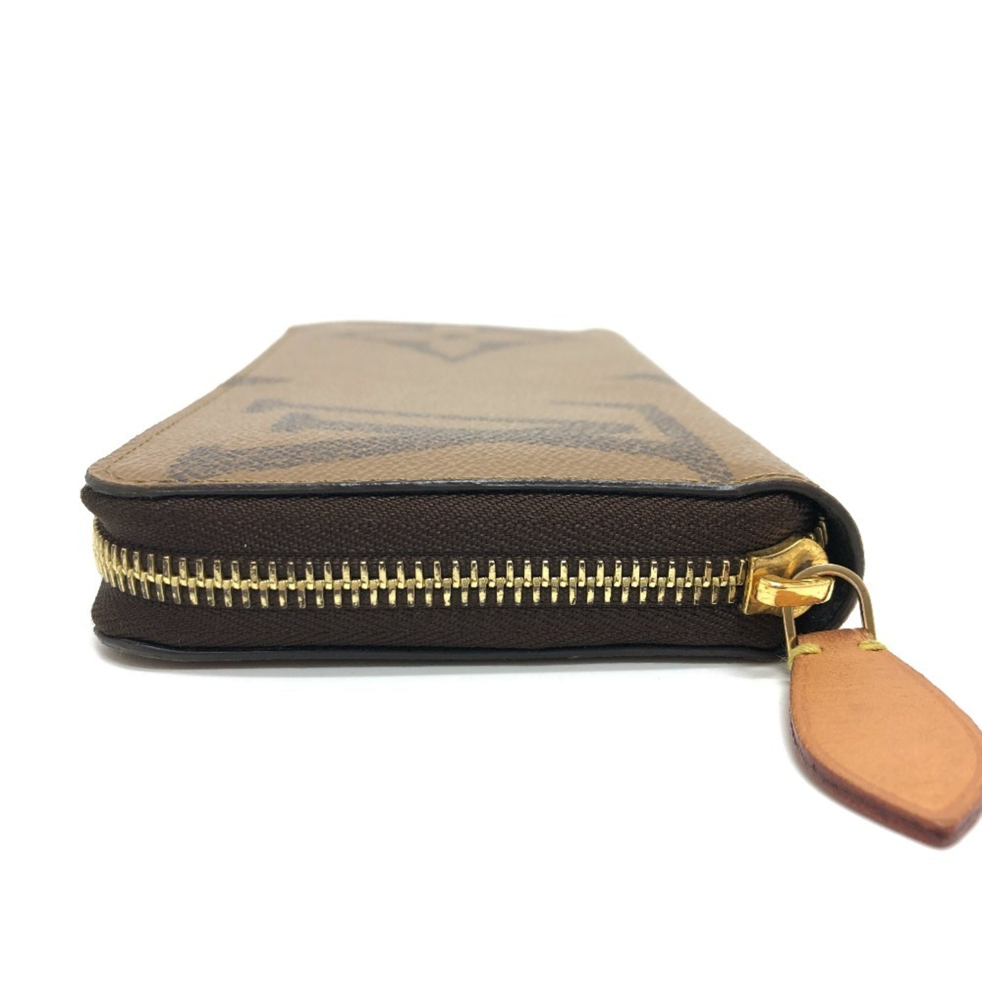 Louis Vuitton Monogram Reverse Brown Monogram Reverse Long Wallet (Bi-Fold) (Pre-Owned)