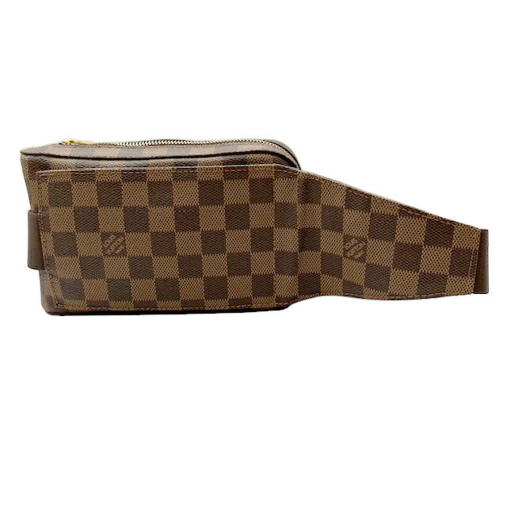 Louis Vuitton Ebene Damier Canvas Shoulder Bag Sling Bag (Pre-Owned)