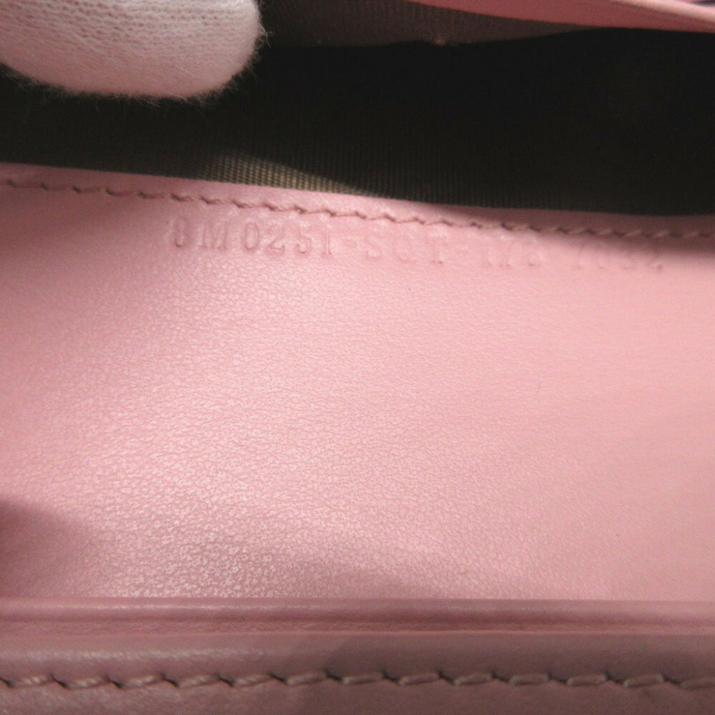 Fendi Pink Leather Long Wallet (Bi-Fold) (Pre-Owned)