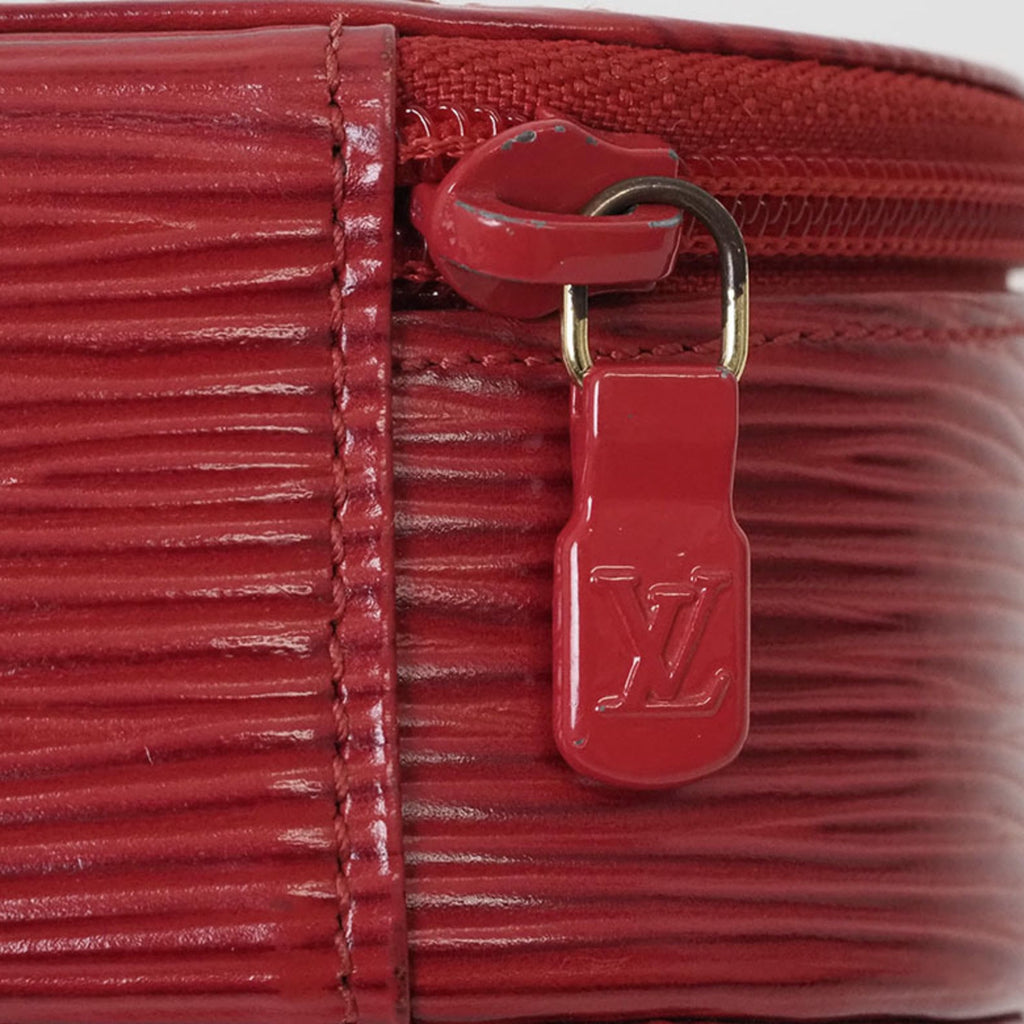 Louis Vuitton Castilian Red Epi Leather Pouch (Pre-Owned)