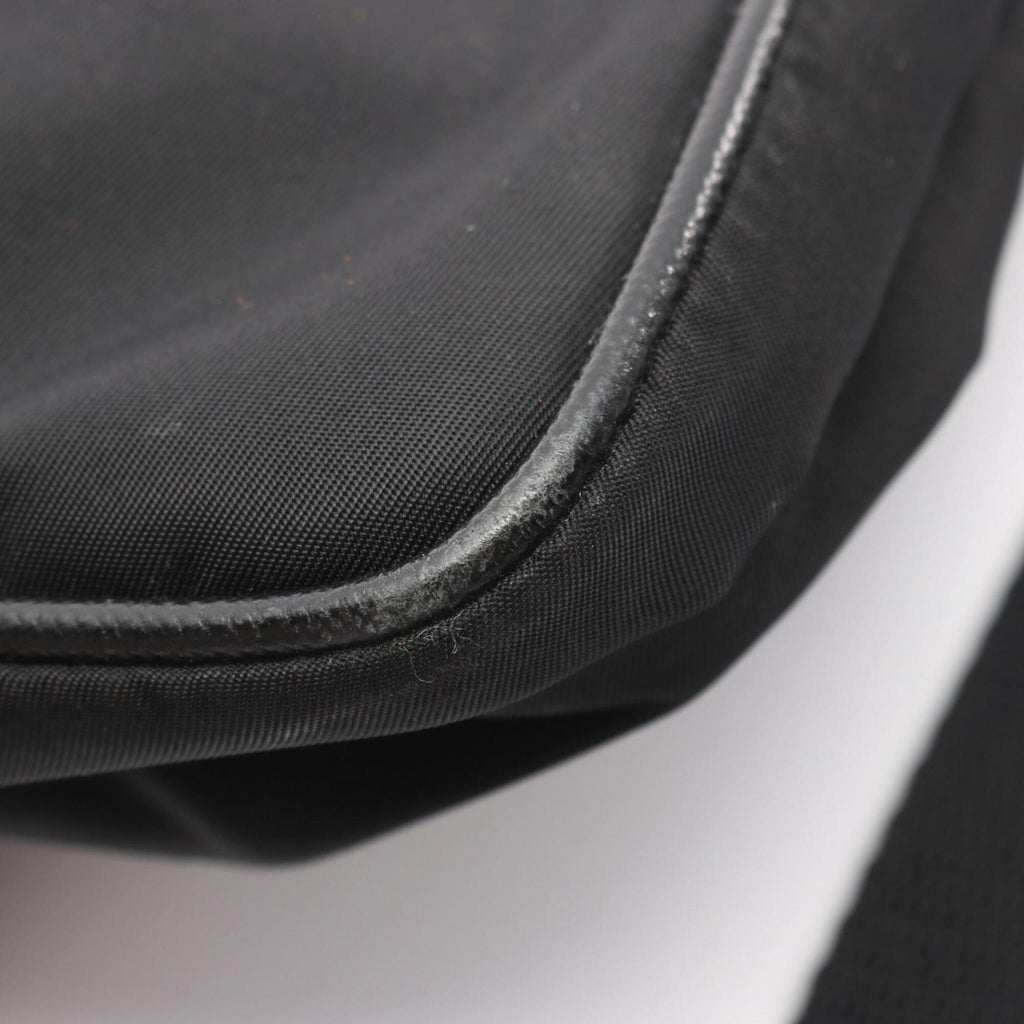 Prada Black Nylon Handbag Shoulder Bag (Pre-Owned)