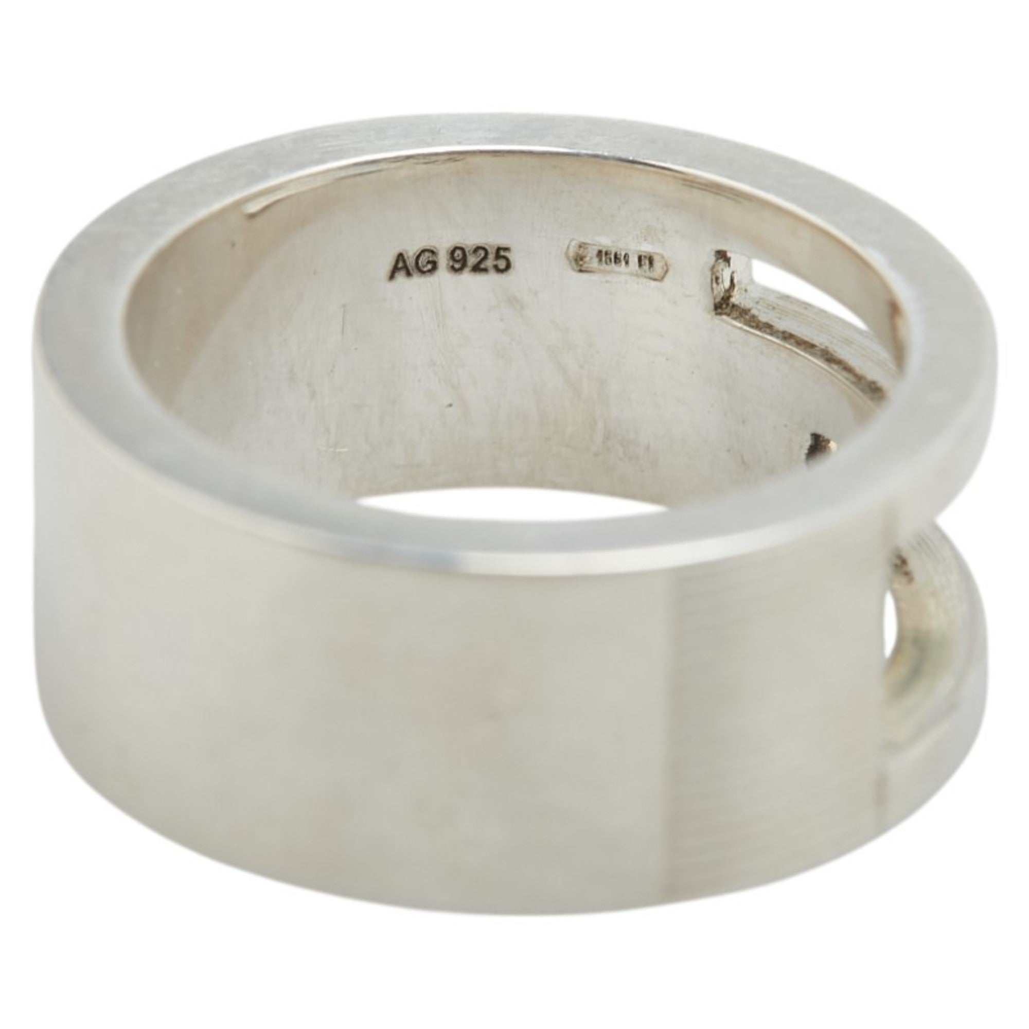 Gucci Silver 925 Band Ring (Pre-Owned)