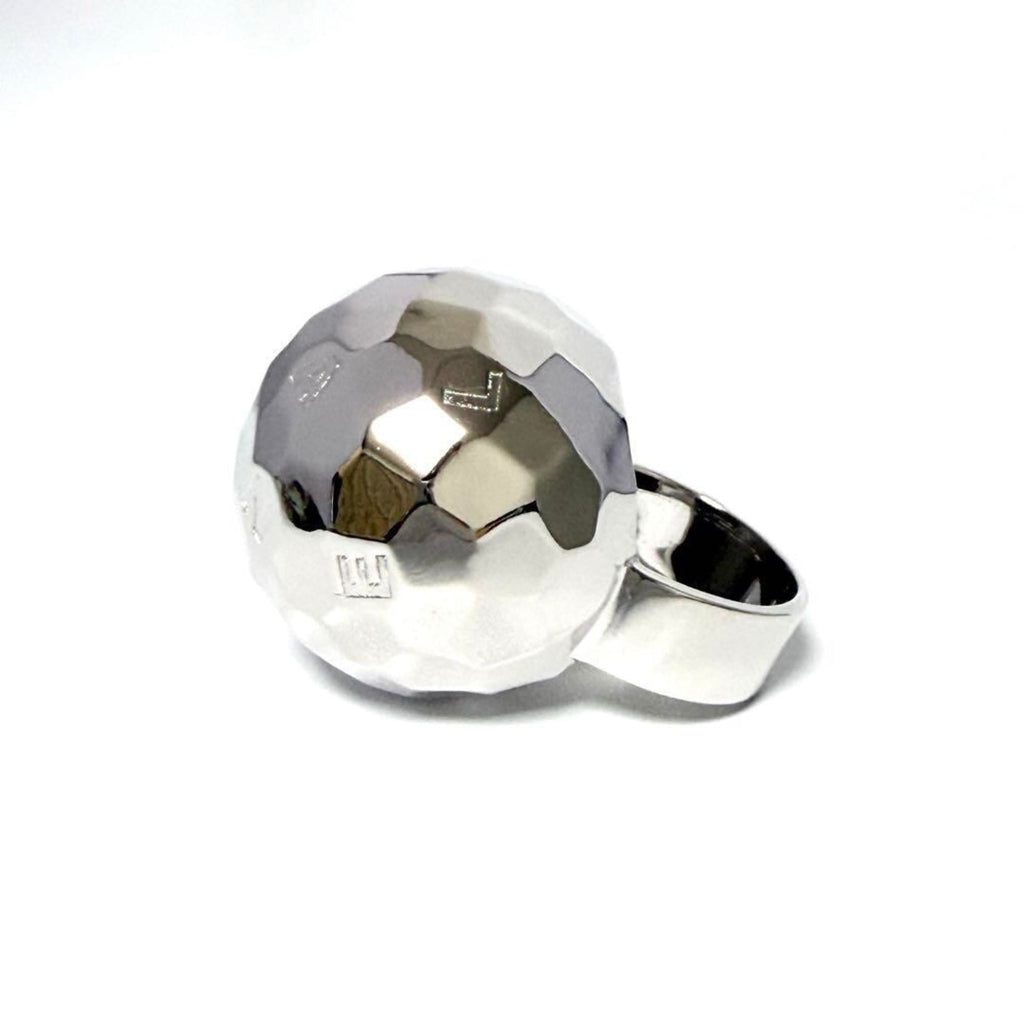 Chanel Silver Band Ring (Pre-Owned)