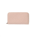 Bottega Veneta Baby Pink Leather Long Wallet (Bi-Fold) (Pre-Owned)