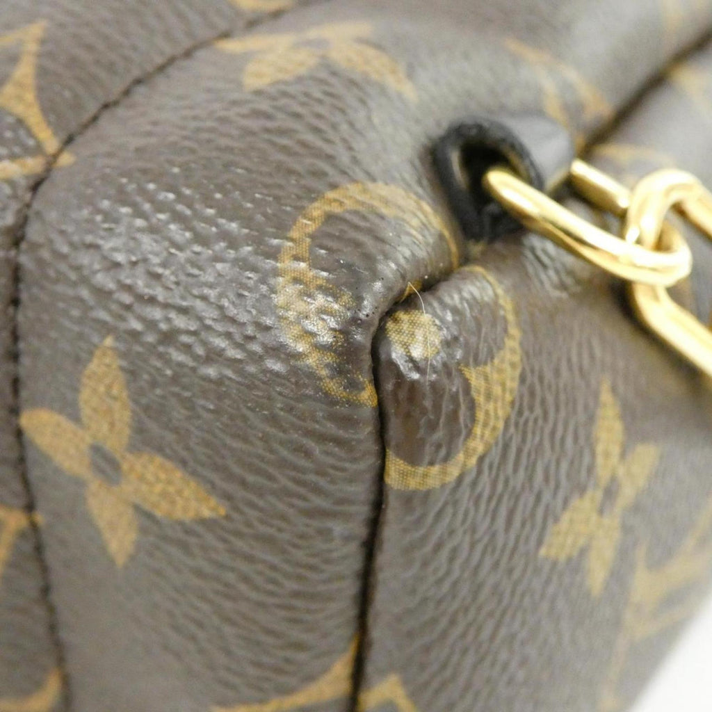 Louis Vuitton Monogram Marron Coated Canvas Backpack (Pre-Owned)