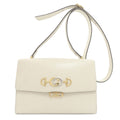 Gucci White Leather Shoulder Bag (Pre-Owned)