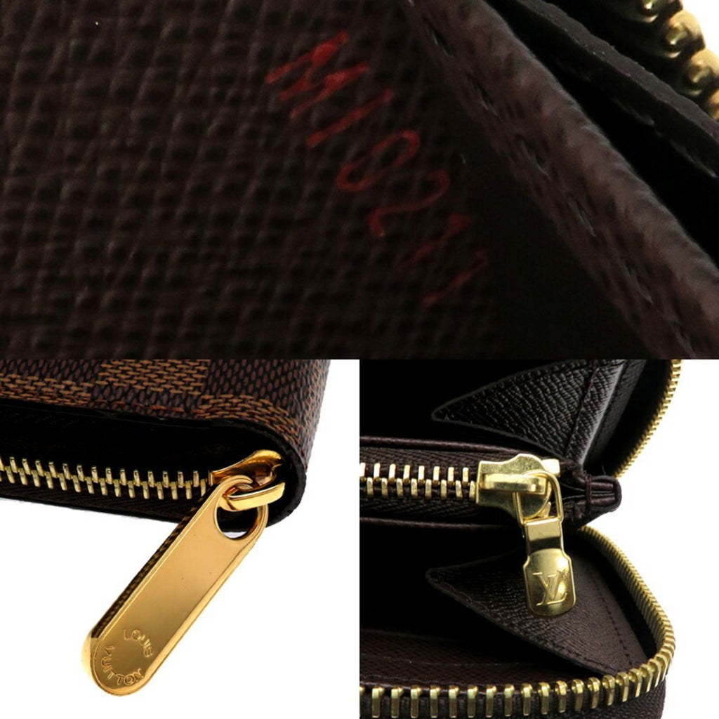 Louis Vuitton Damier Damier Canvas Pvc Long Wallet (Bi-Fold) (Pre-Owned)