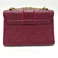 Louis Vuitton Red Color Monogram Empreinte Pochette Shoulder Bag (Pre-Owned)