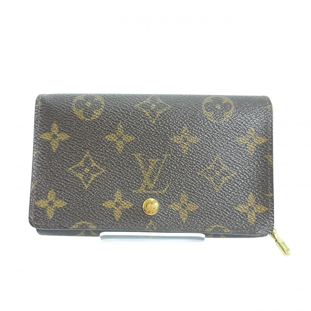 Louis Vuitton Brown Monogram Canvas Wallet (Bi-Fold) (Pre-Owned)