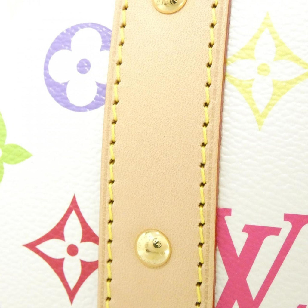 Louis Vuitton Monogram Multicolore White Coated Canvas Boston Bag (Pre-Owned)