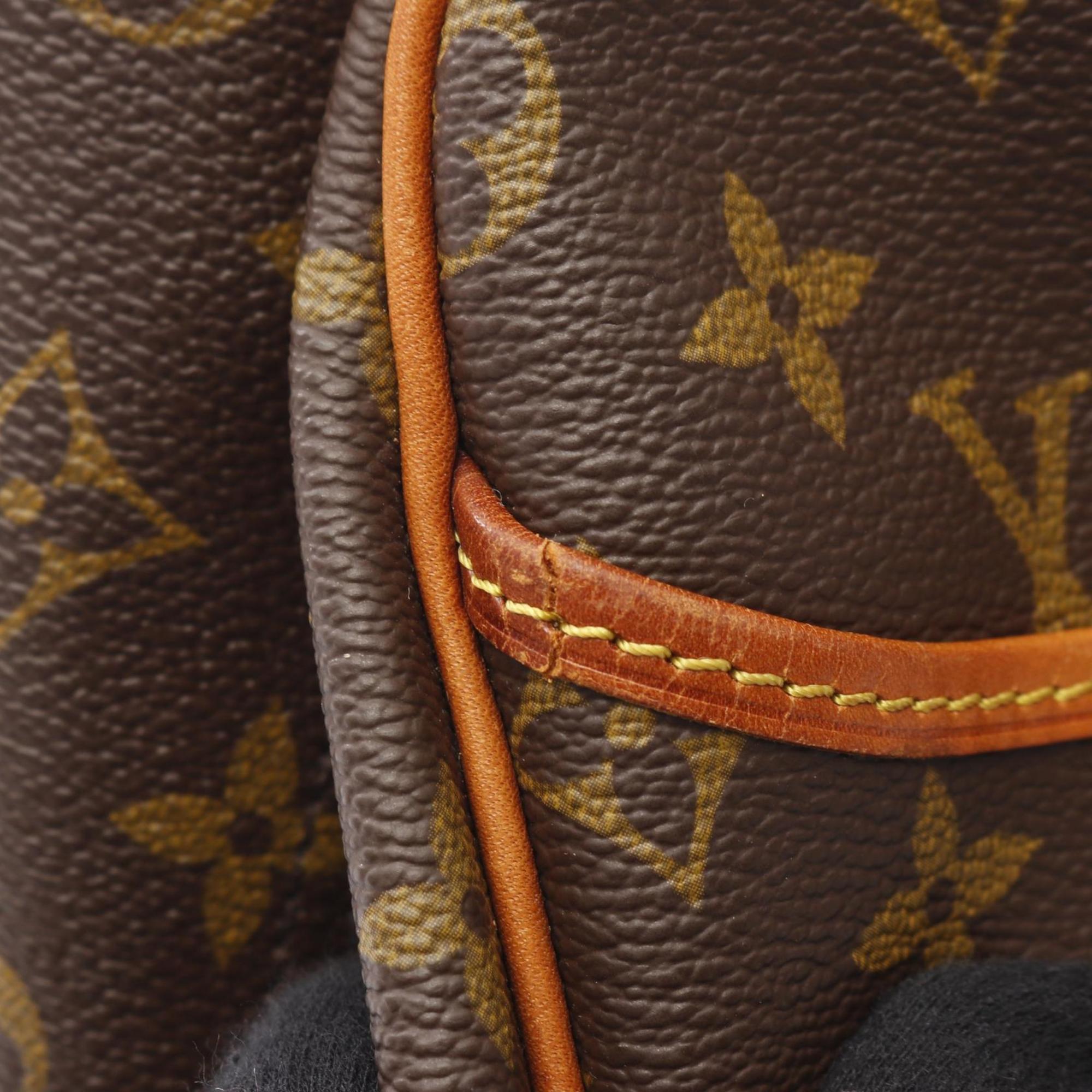 Louis Vuitton Brown Monogram Coated Canvas Handbag (Pre-Owned)