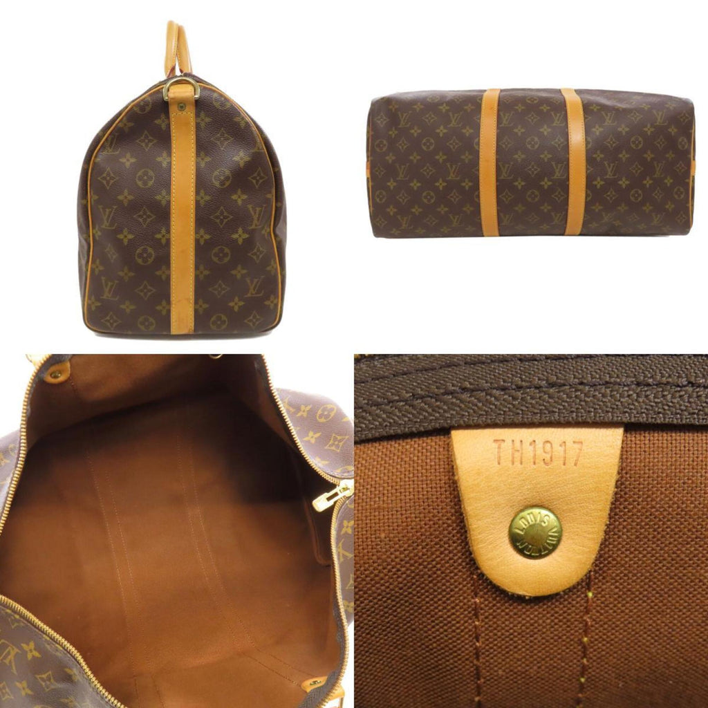 Louis Vuitton Brown Monogram Monogram Canvas Boston Bag (Pre-Owned)