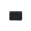 Bottega Veneta Black Leather Wallet (Tri-Fold) (Pre-Owned)