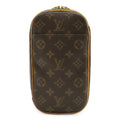 Louis Vuitton Brown Monogram Monogram Pochette Shoulder Bag (Pre-Owned)