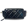 Chanel Black Leather Long Wallet (Bi-Fold) (Pre-Owned)