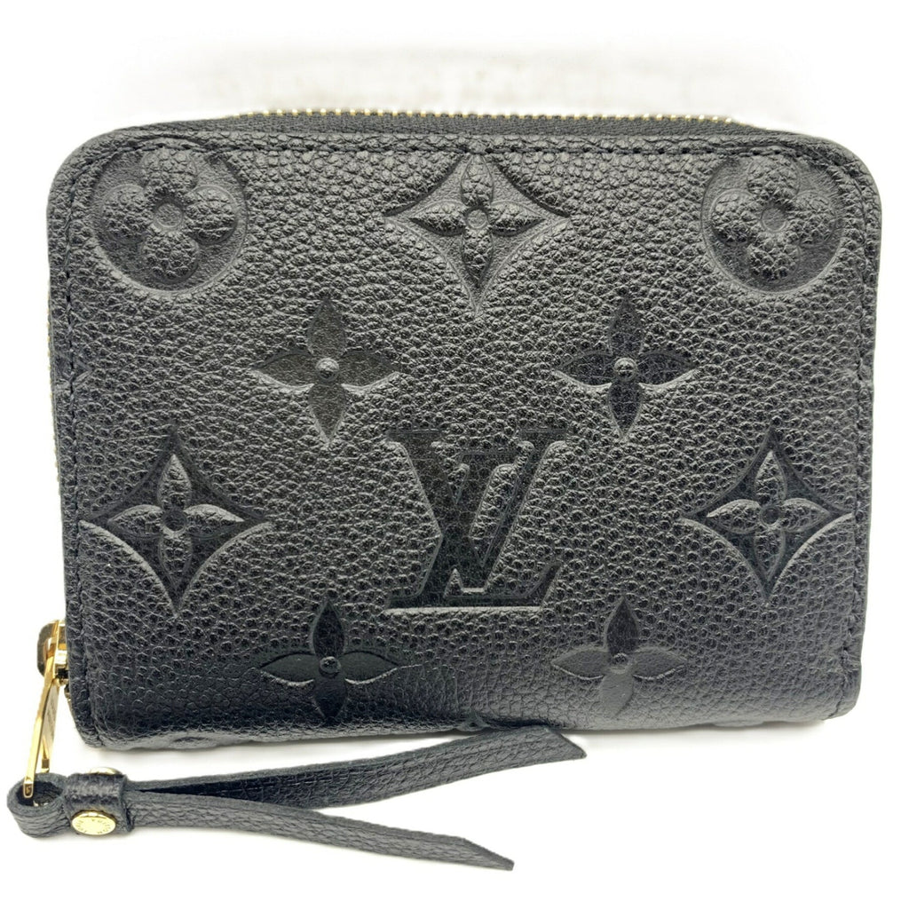 Louis Vuitton Black Noir Monogram Empreinte Coin Purse/Coin Case (Pre-Owned)