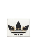Gucci Black White Leather Chain/Shoulder Wallet (Pre-Owned)