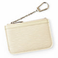 Louis Vuitton Lv Off White Off-White Leather Coin Purse/Coin Case (Pre-Owned)