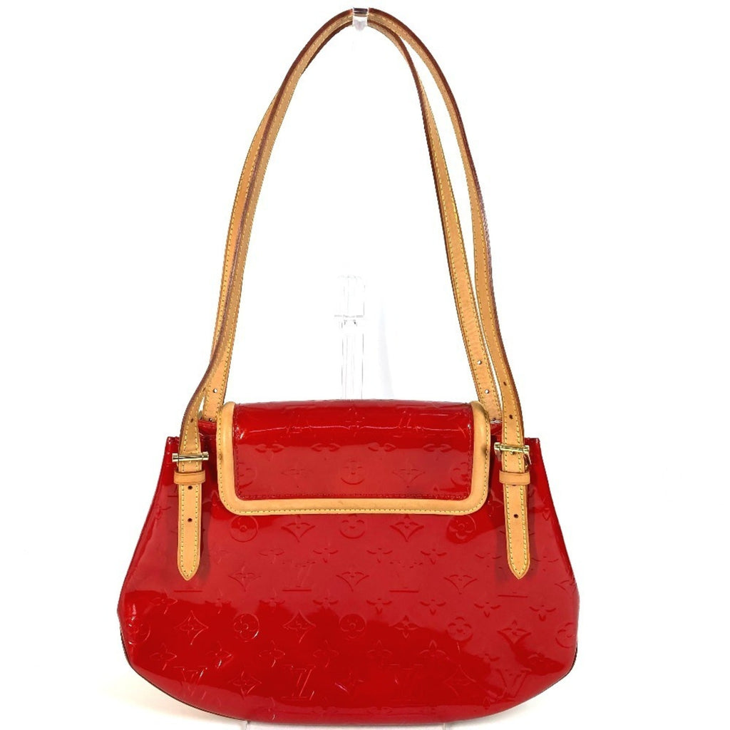 Louis Vuitton Monogram Vernis Red Color Rouge Monogram Vernis Shoulder Bag (Pre-Owned)