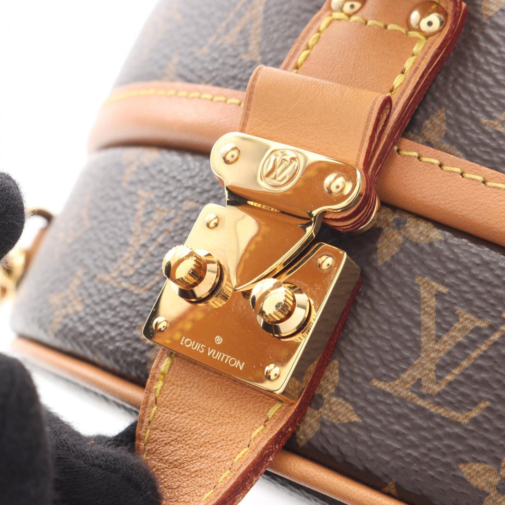 Louis Vuitton Brown Monogram Coated Canvas Handbag (Pre-Owned)