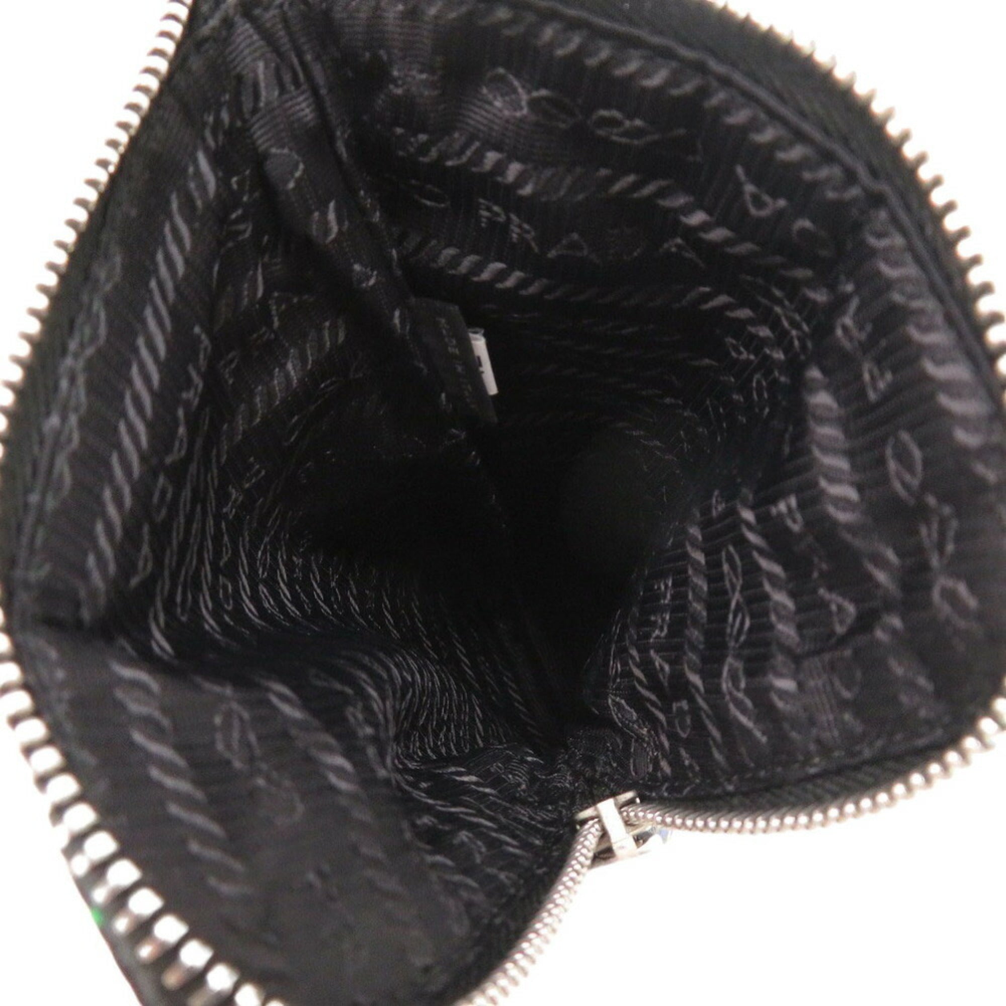 Prada Black Nylon Pouch Shoulder Bag (Pre-Owned)