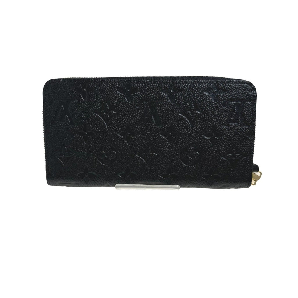 Louis Vuitton Black Monogram Empreinte Long Wallet (Bi-Fold) (Pre-Owned)