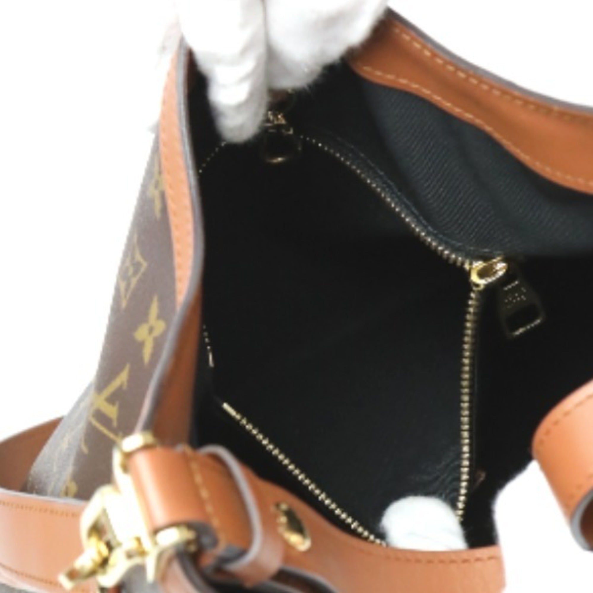 Louis Vuitton Brown Monogram Shoulder Bag (Pre-Owned)