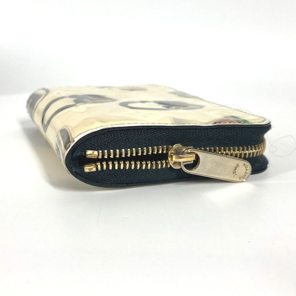 Louis Vuitton Black White Patent Leather Coin Purse/Coin Case (Pre-Owned)