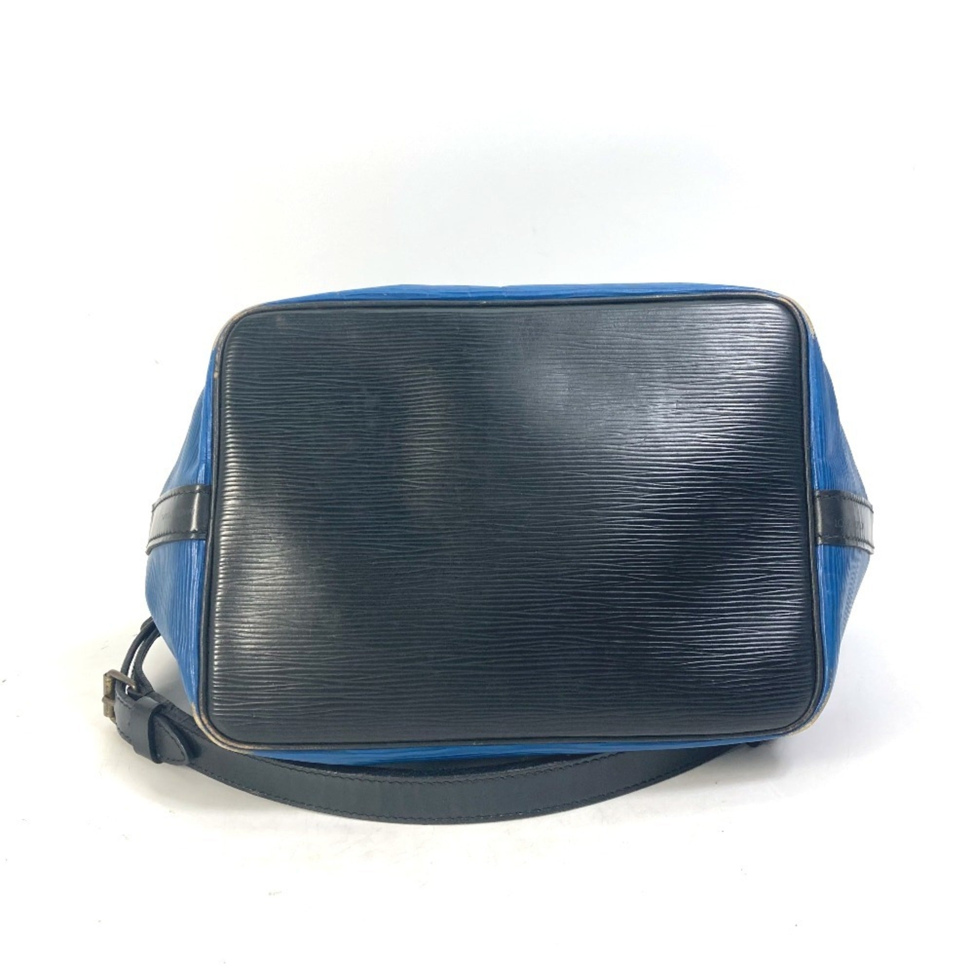 Louis Vuitton Black Blue Toledo Blue Epi Leather Shoulder Bag (Pre-Owned)