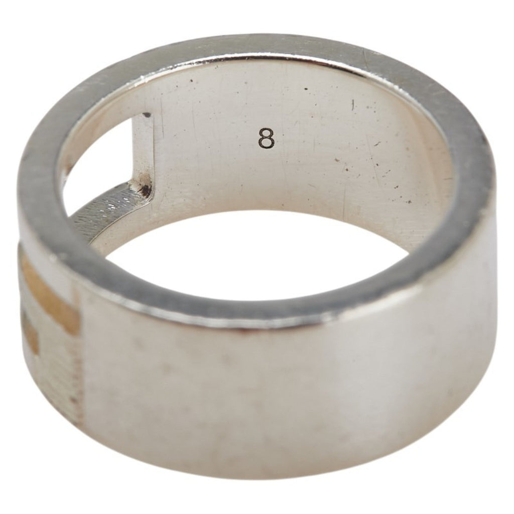 Gucci Silver Silver 925 Band Ring (Pre-Owned)