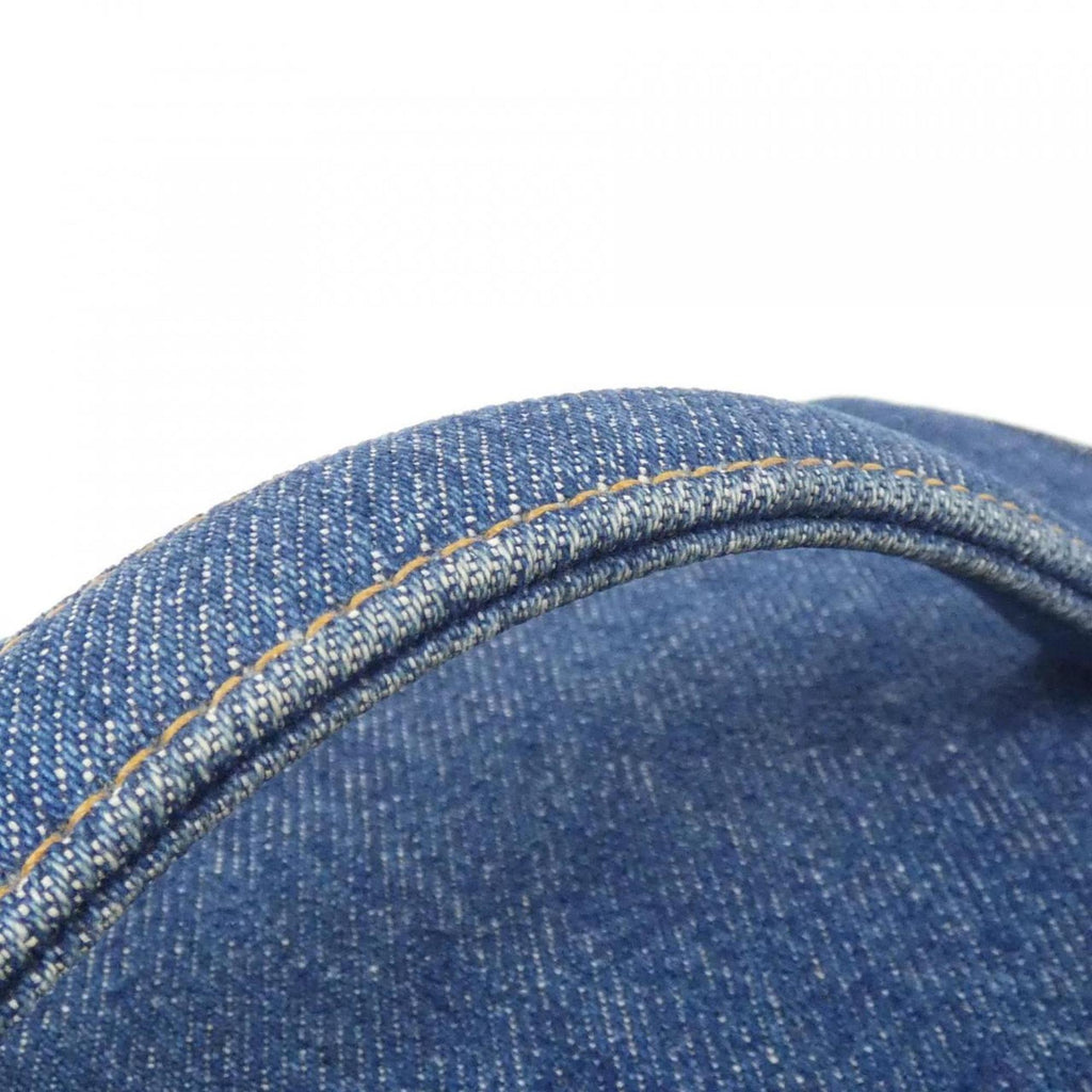 Chanel Blue Denim Handbag (Pre-Owned)