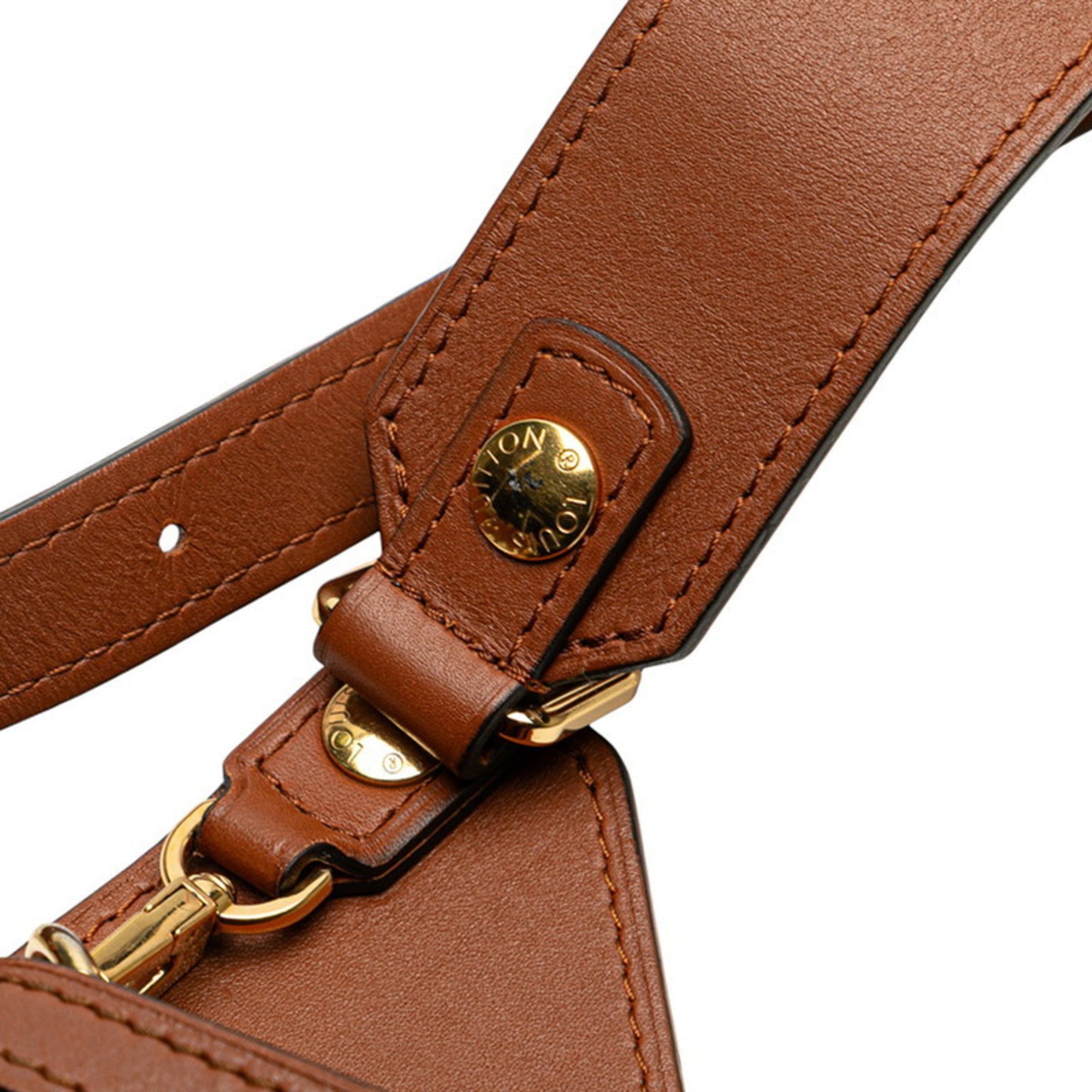 Louis Vuitton Monogram Reverse Brown Pvc Leather Sling Bag (Pre-Owned)