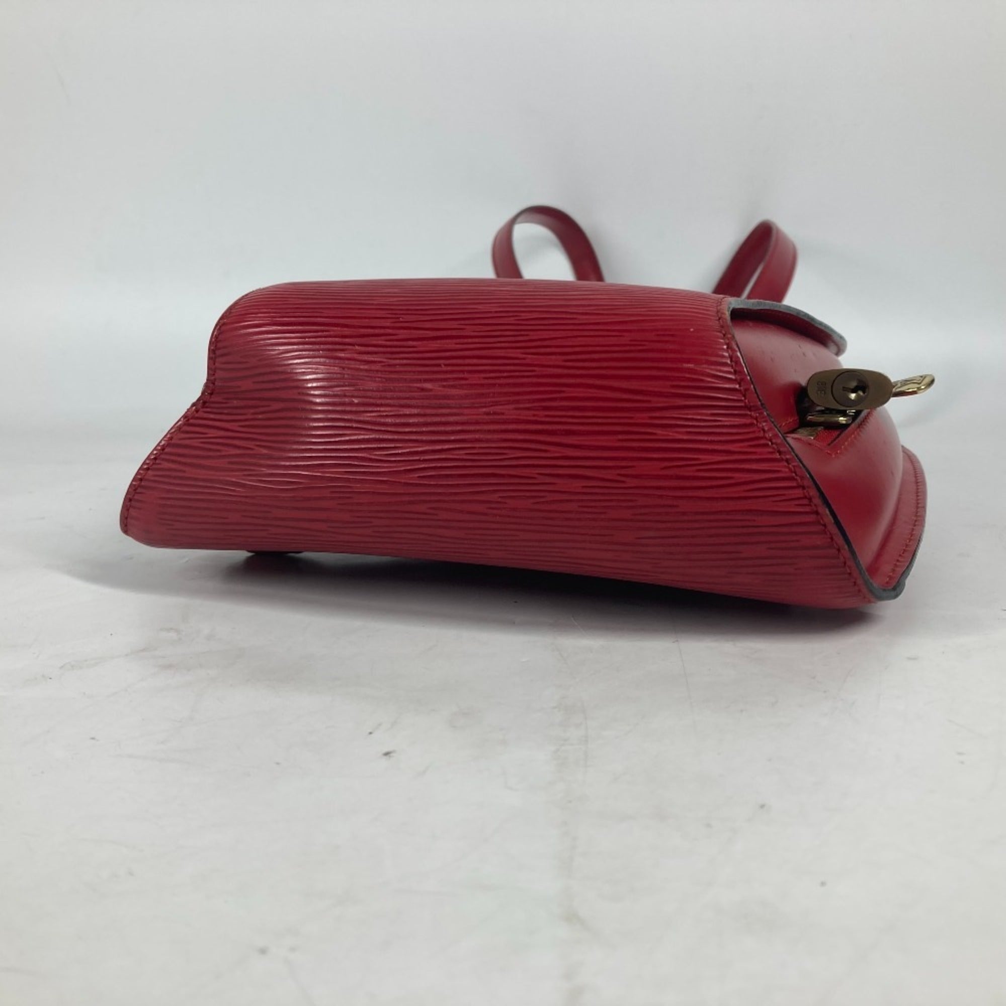 Louis Vuitton Red Color Epi Leather Backpack (Pre-Owned)