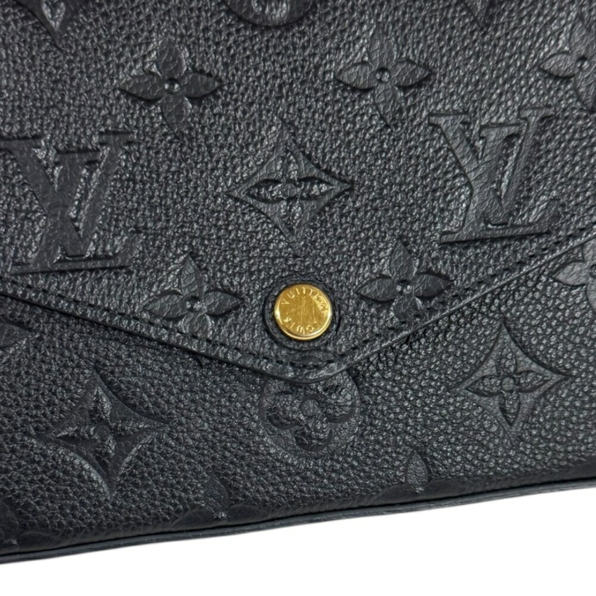 Louis Vuitton Black Monogram Empreinte Shoulder Bag (Pre-Owned)