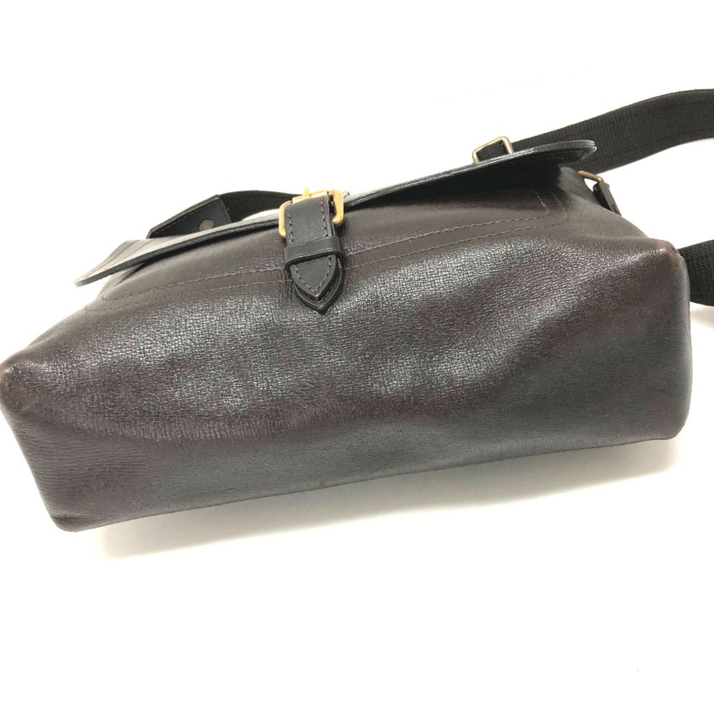 Louis Vuitton Brown Leather Shoulder Bag (Pre-Owned)