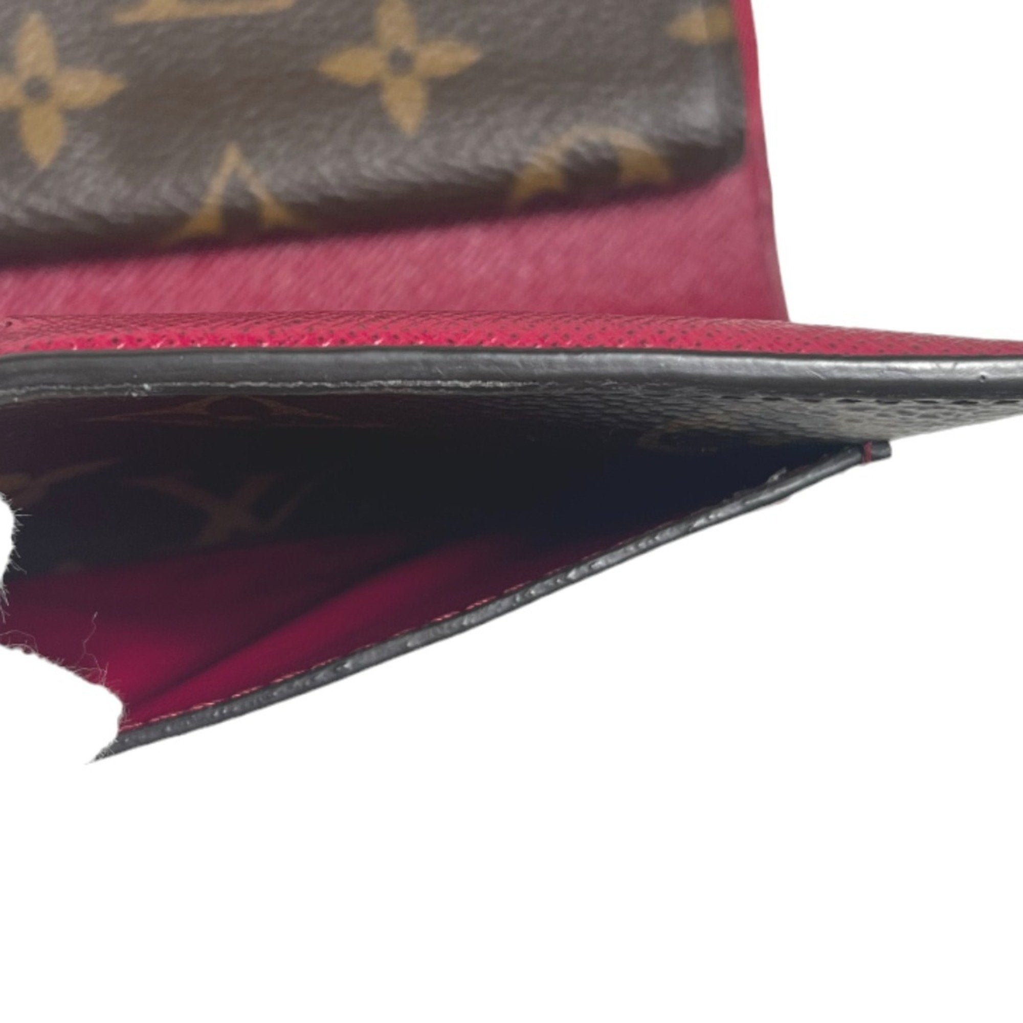 Louis Vuitton Fuchsia Monogram Monogram Wallet (Bi-Fold) (Pre-Owned)