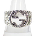 Gucci Sterling Silver 925 Band Ring (Pre-Owned)