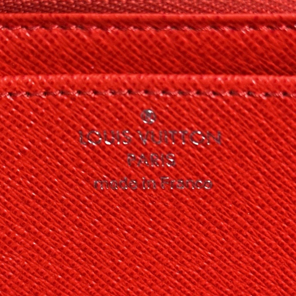 Louis Vuitton Coquelicots Red Color Epi Leather Long Wallet (Tri-Fold) (Pre-Owned)