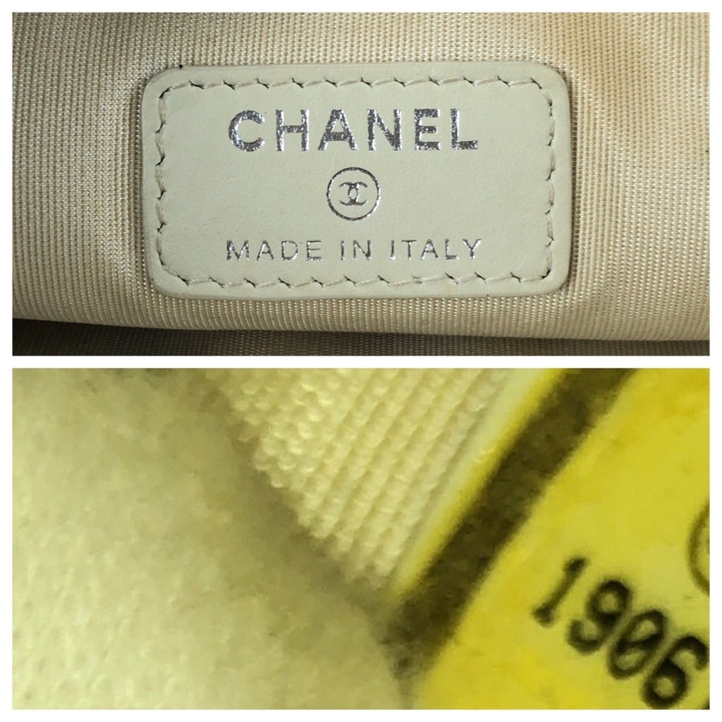 Chanel Pink Canvas Handbag Pouch (Pre-Owned)