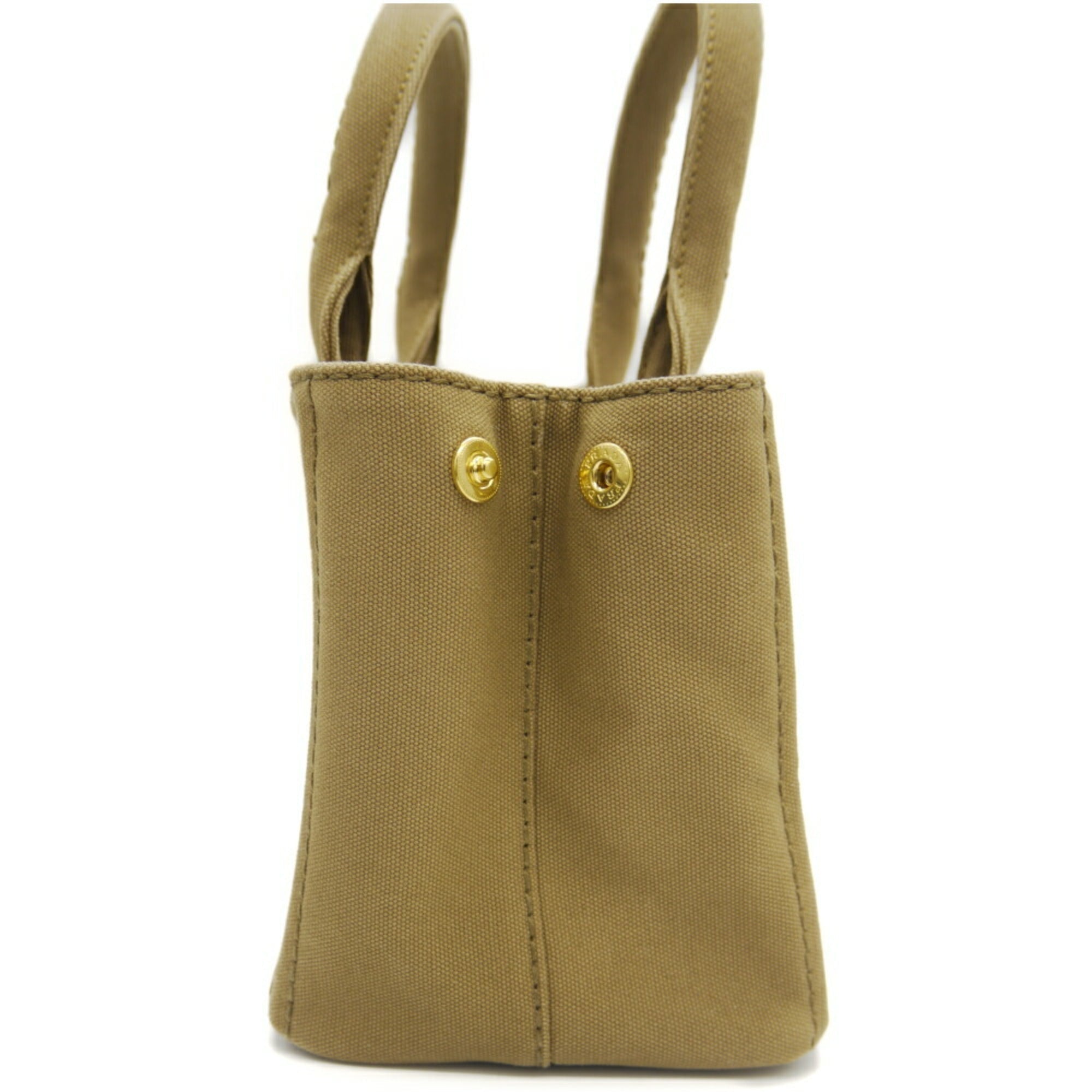 Prada Canvas Handbag Shoulder Bag (Pre-Owned)