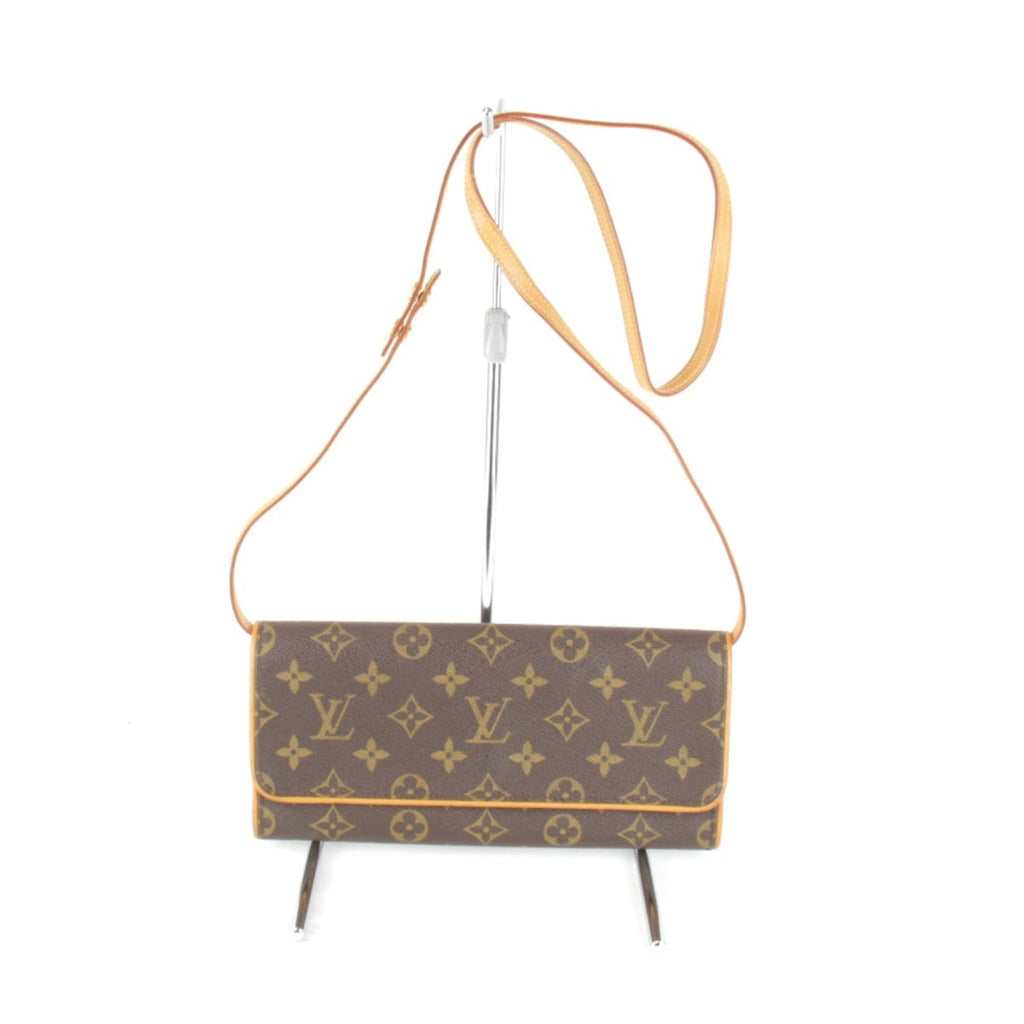 Louis Vuitton Brown Monogram Monogram Pochette Shoulder Bag (Pre-Owned)